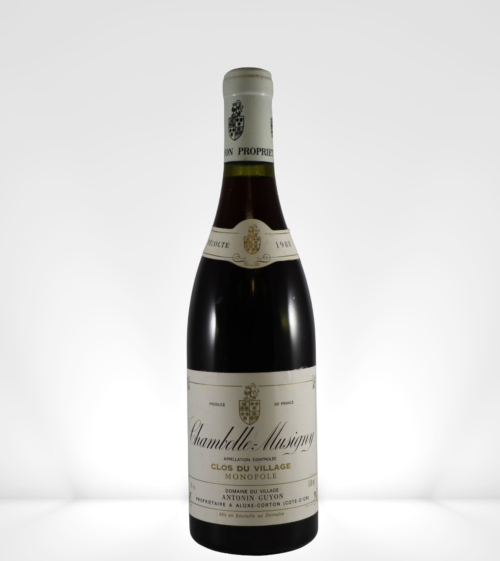 1988 Domaine Antonin Guyon Chambolle-Musigny Clos du Village Monopole