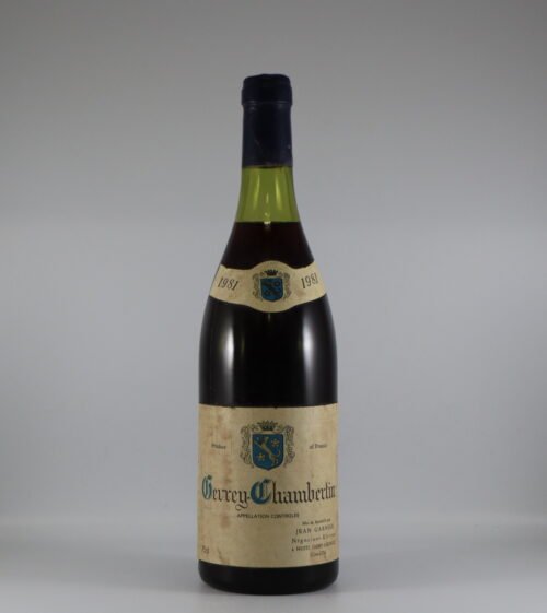 1981 Jean Garnier Gevrey-Chambertin