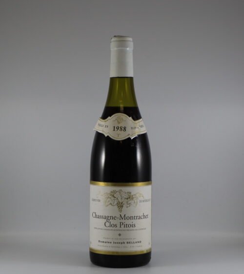 1988 Domaine Joseph Belland Chassagne-Montrachet Premier Cru Clos Pitois Rouge
