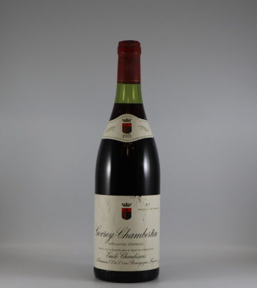 1981 Emile Chandesais Gevrey-Chambertin