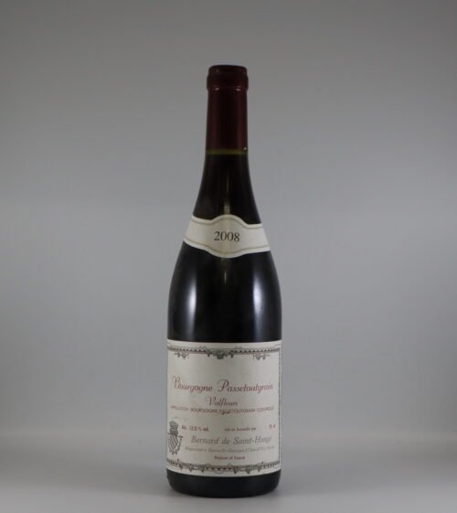 2008 Bernard de Saint-Honge Bourgogne Passetoutgrain Valfleurie