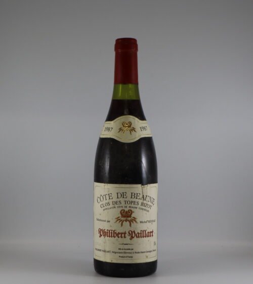 1987 Philibert Daillart Cote de Beaune Clos des Topes Bizot Selectioné par Michel Reddad