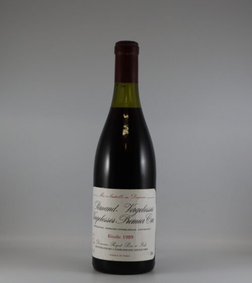 1989 Domaine Rapet Pere et Fils Pernand-Vergelesses Premier Cru Les Vergelesses Tete de Cuvee
