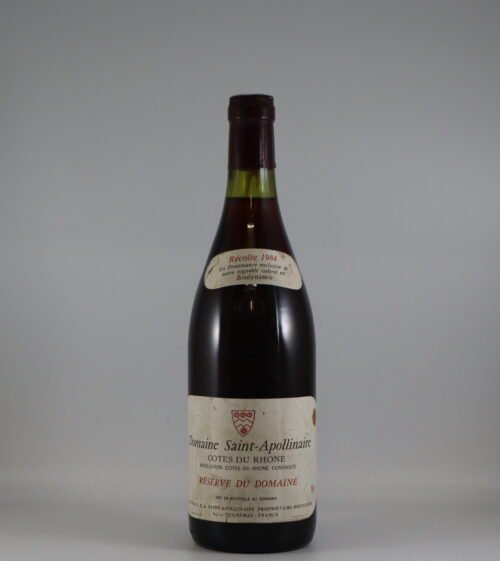 1984 Domaine Saint- Apollinaire Cotes du Rhone
