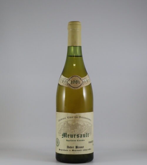 1981 Andre Brunet Meursault