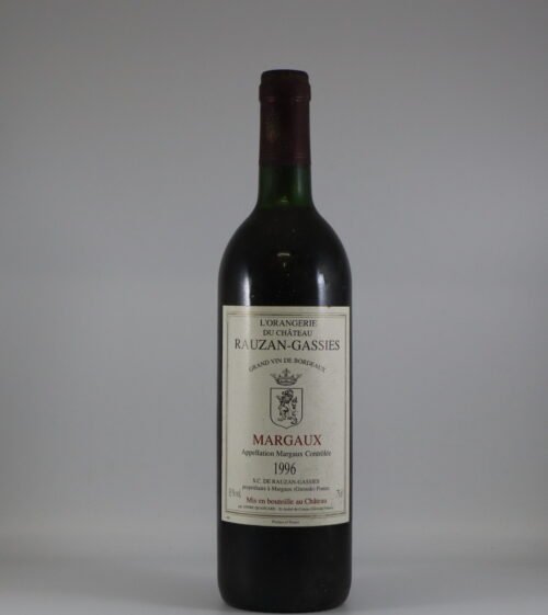 1996 L'Orangerie de Rauzan Gassies