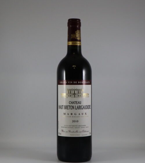 2010 Chateau Haut Breton Larigaudiere offene Original Holzkiste (6 Flaschen)